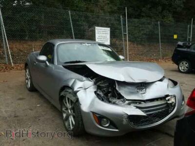 2011 Mazda MIATA MX-5 Miata, серебристый — VIN JM1NC2PF3B0217645, Copart