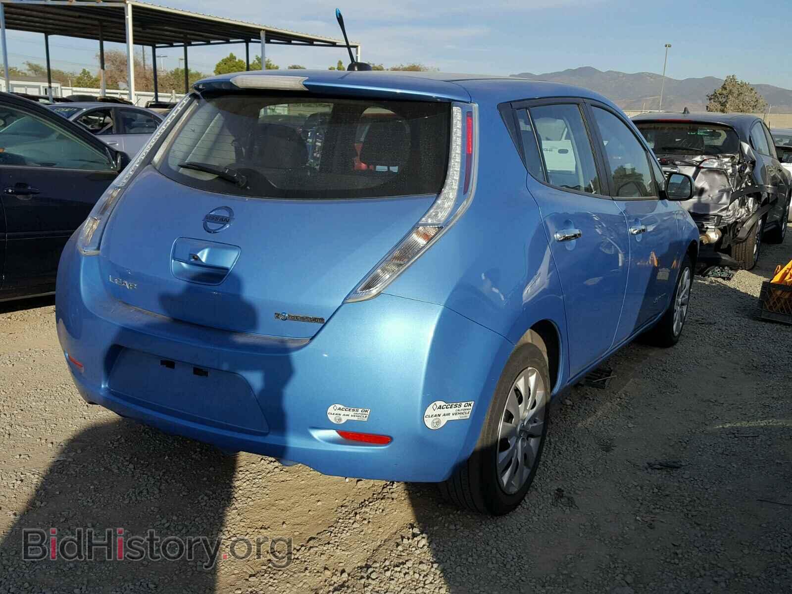 2013 NISSAN LEAF - VIN: 1N4AZ0CP6DC413151 - Фото 4