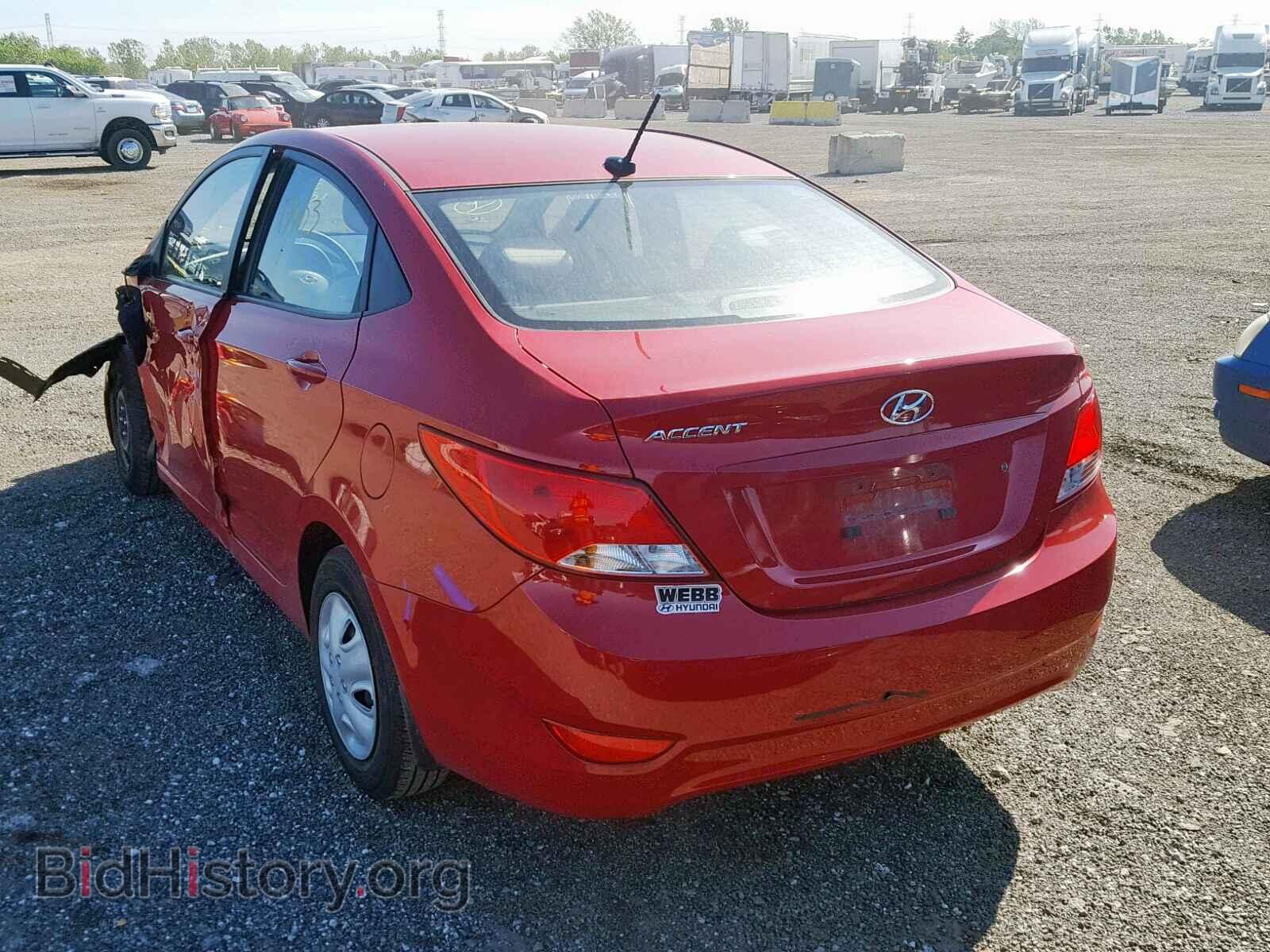 2016 HYUNDAI ACCENT - VIN: KMHCT4AE2GU014941 - Фото 3