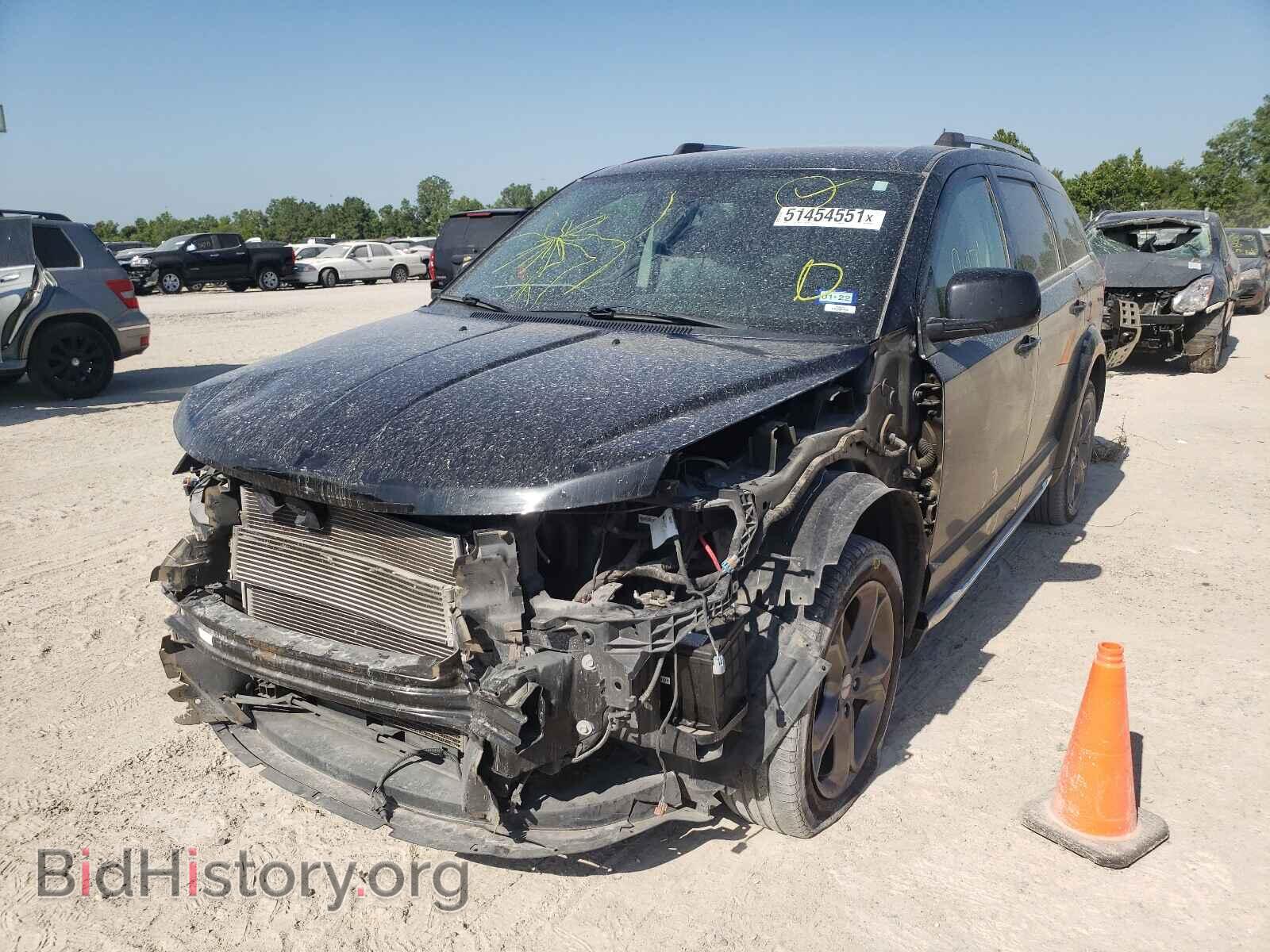 2016 DODGE JOURNEY - VIN: 3C4PDCGB2GT123985 - Фото 2