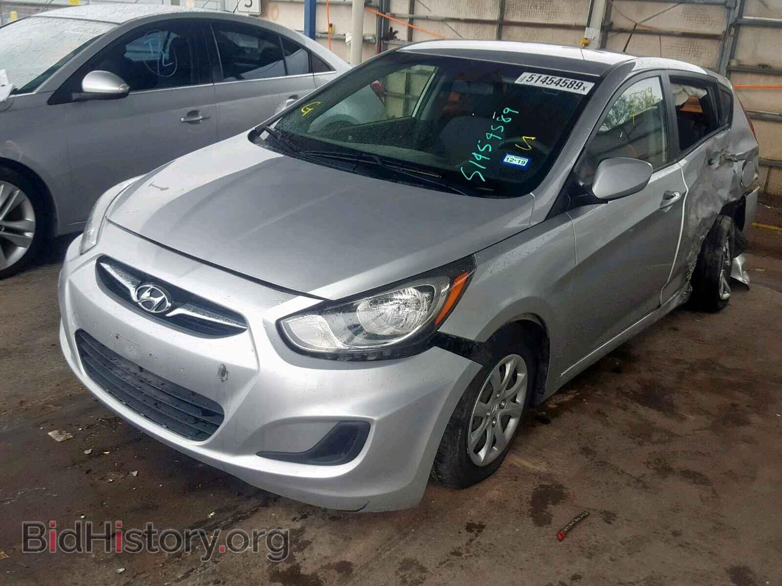 2013 HYUNDAI ACCENT - VIN: KMHCT5AE0DU073195 - Фото 2