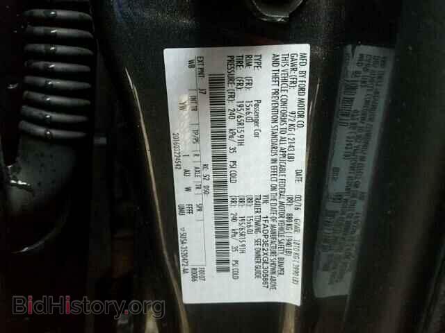 2016 FORD FOCUS - VIN: 1FADP3E2XGL305867 - Photo 10