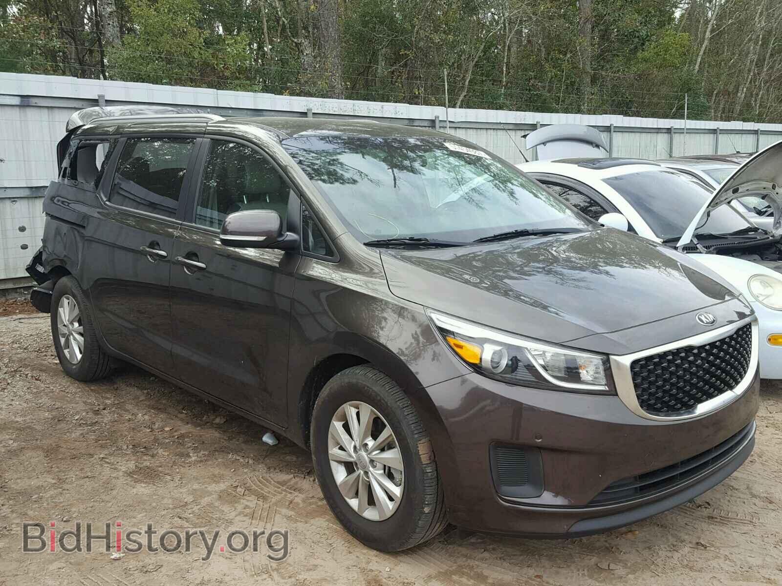 Фотография KNDMB5C19H6249371 - KIA SEDONA 2017