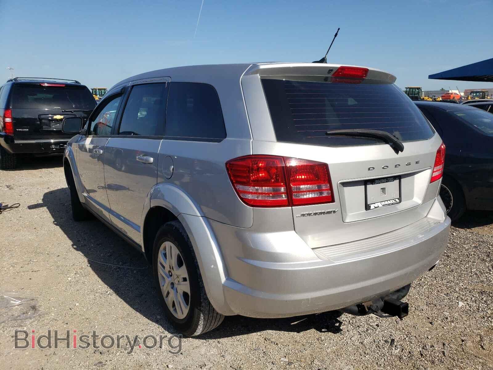 2014 DODGE JOURNEY - VIN: 3C4PDCAB9ET268365 - Фото 3