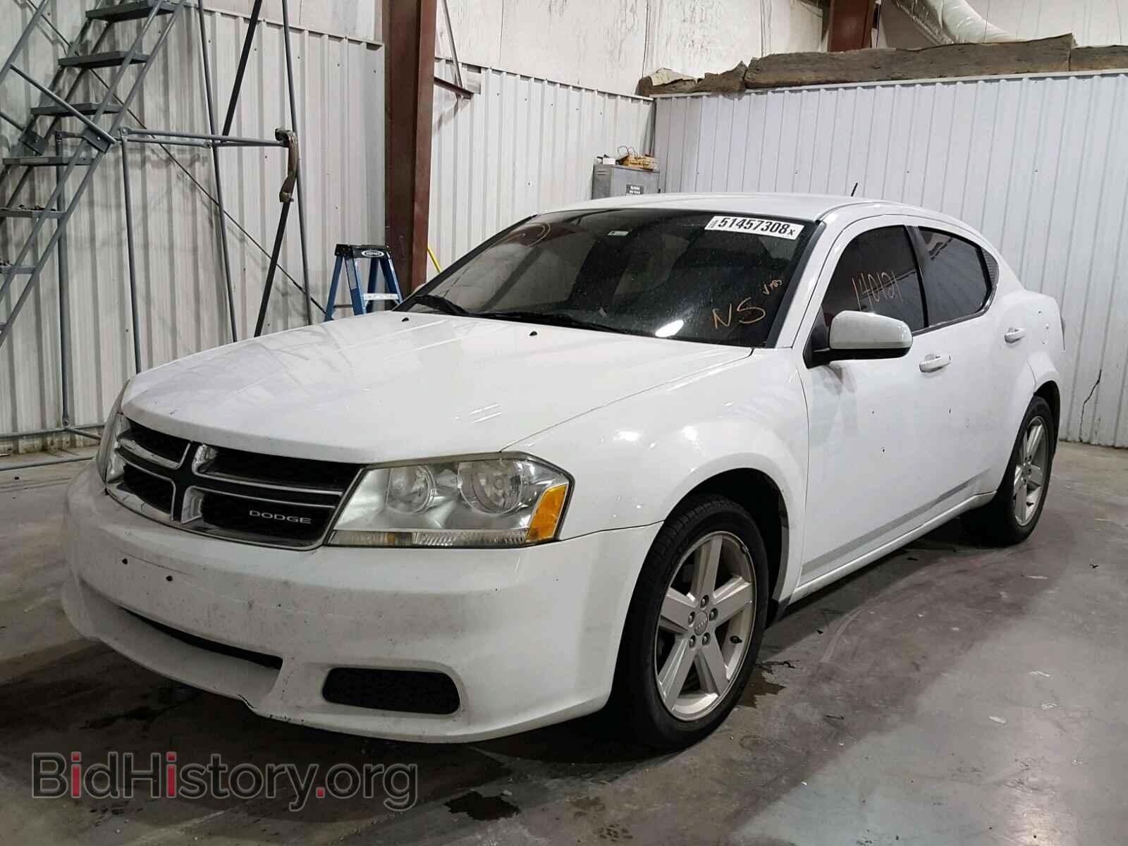 2012 DODGE AVENGER - VIN: 1C3CDZCB0CN136983 - Фото 2