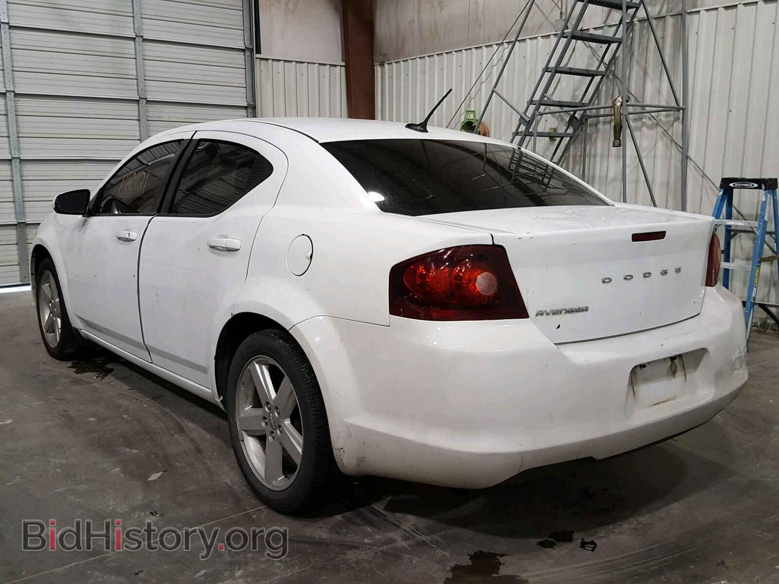 2012 DODGE AVENGER - VIN: 1C3CDZCB0CN136983 - Фото 3