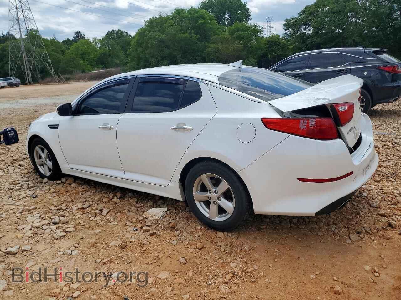 2015 KIA OPTIMA - VIN: KNAGM4A75F5649694 - Фото 2