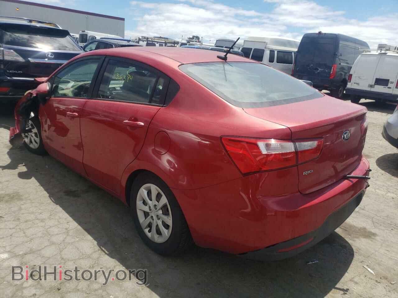 2013 KIA RIO - VIN: KNADM4A39D6308189 - Фото 3