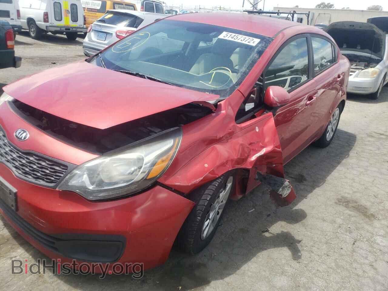 2013 KIA RIO - VIN: KNADM4A39D6308189 - Фото 9