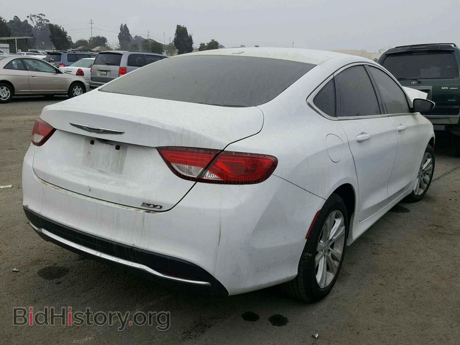 2015 CHRYSLER 200 - VIN: 1C3CCCAB5FN603676 - Photo 4