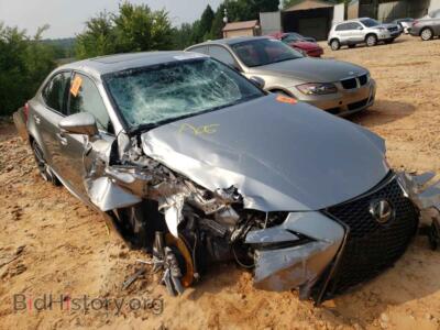 2017 Lexus IS IS 200t, серебристый — VIN JTHBA1D22H5048815, Copart