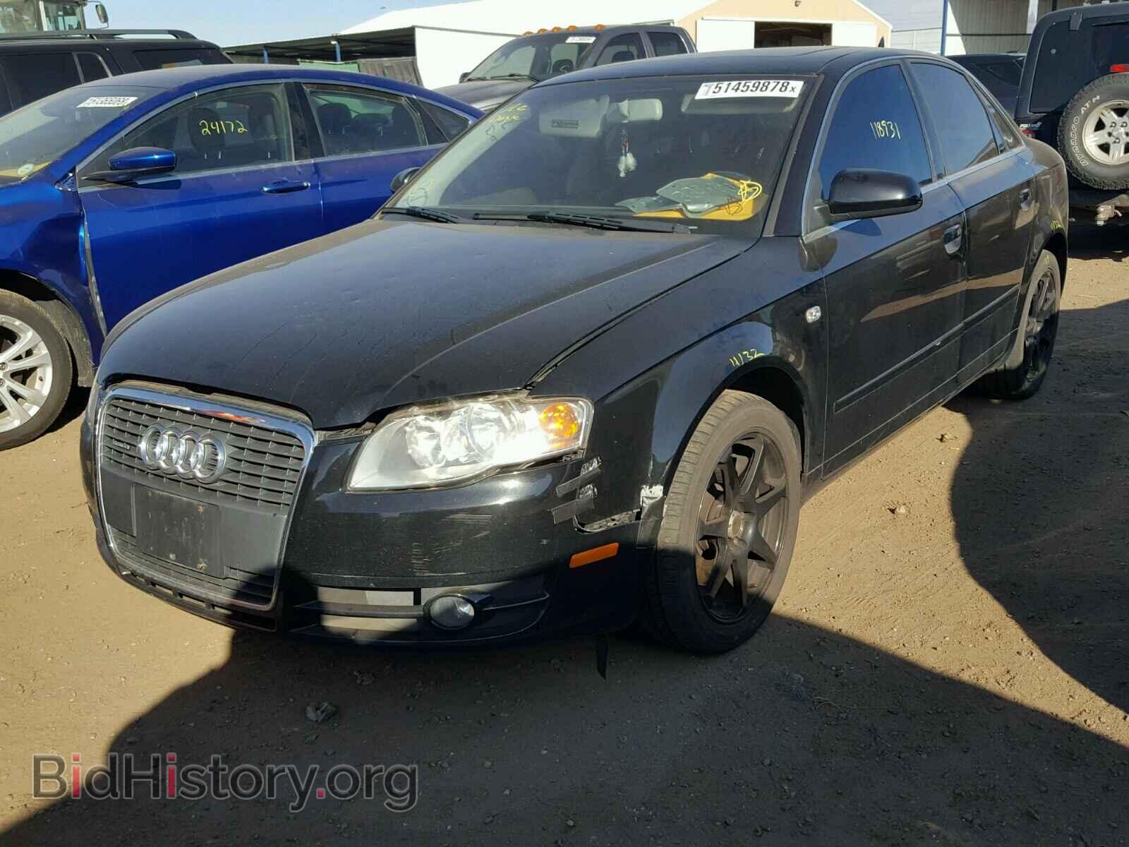 2007 AUDI A4 - VIN: WAUDF78E77A171628 - Фото 2