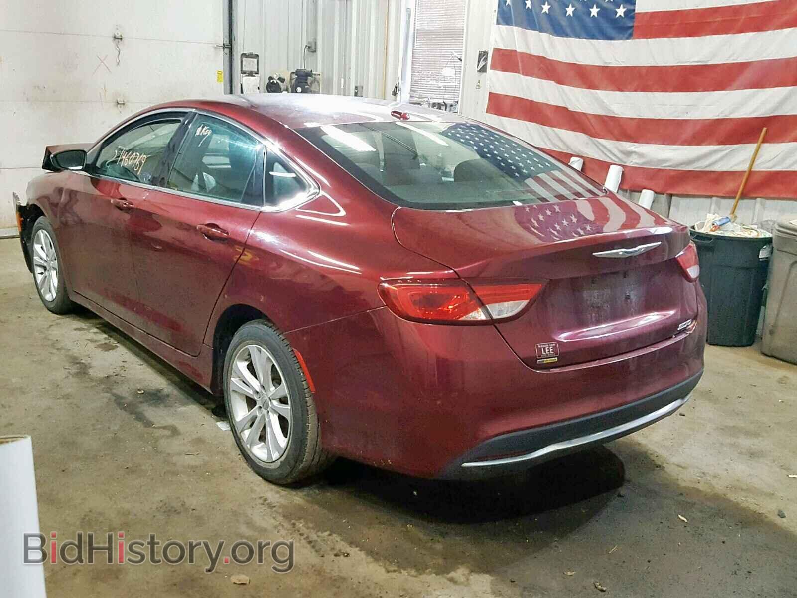 2015 CHRYSLER 200 - VIN: 1C3CCCAB3FN660121 - Фото 3