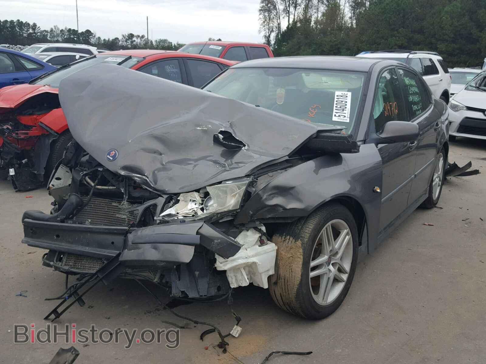 2007 SAAB 9 3 - VIN: YS3FD49YX71141136 - Фото 2