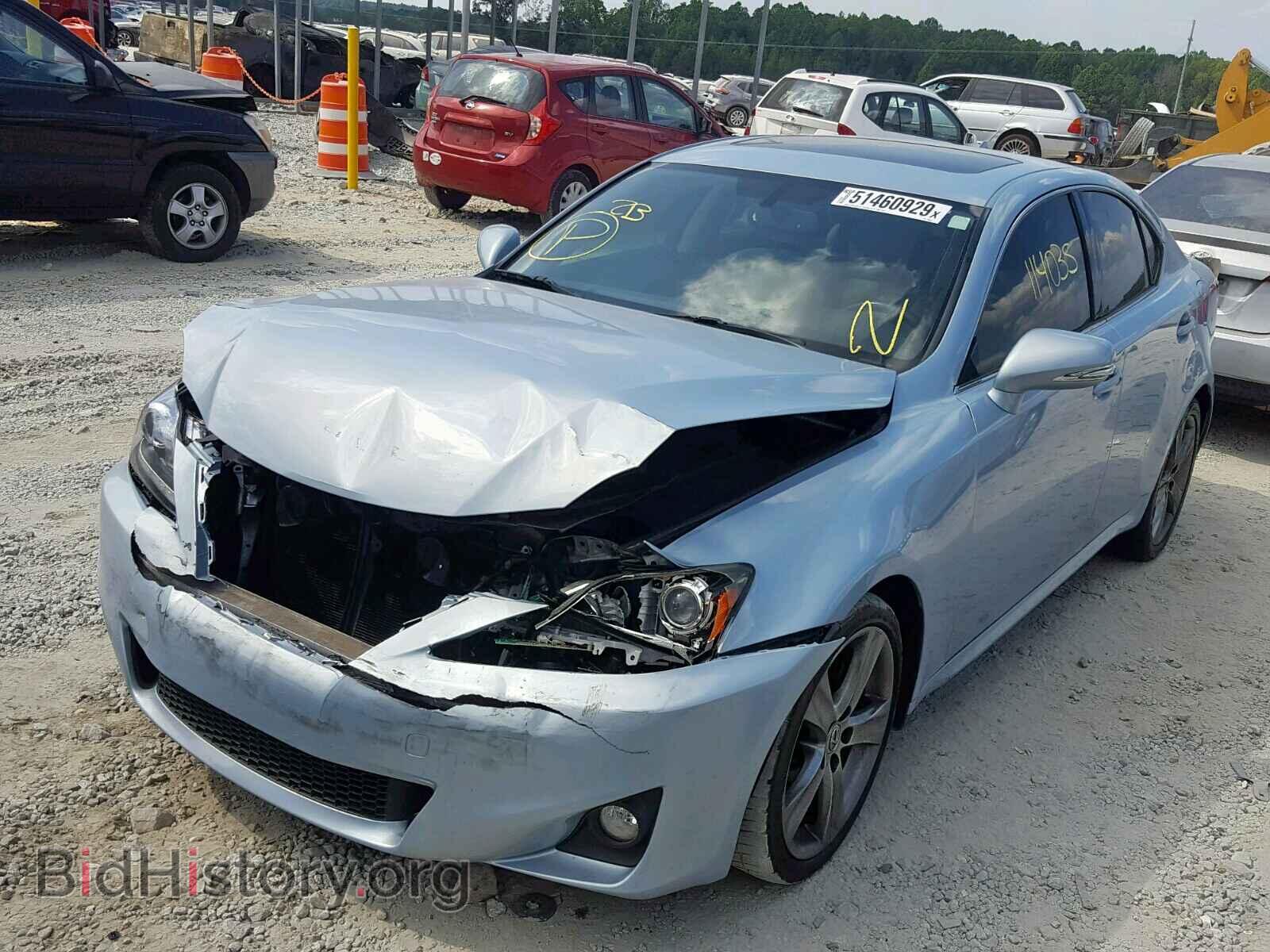 2011 LEXUS IS 250 - VIN: JTHBF5C21B5143562 - Фото 2