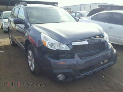 2014 Subaru OUTBACK 2., синий — VIN 4S4BRCCC8E3317130, Copart