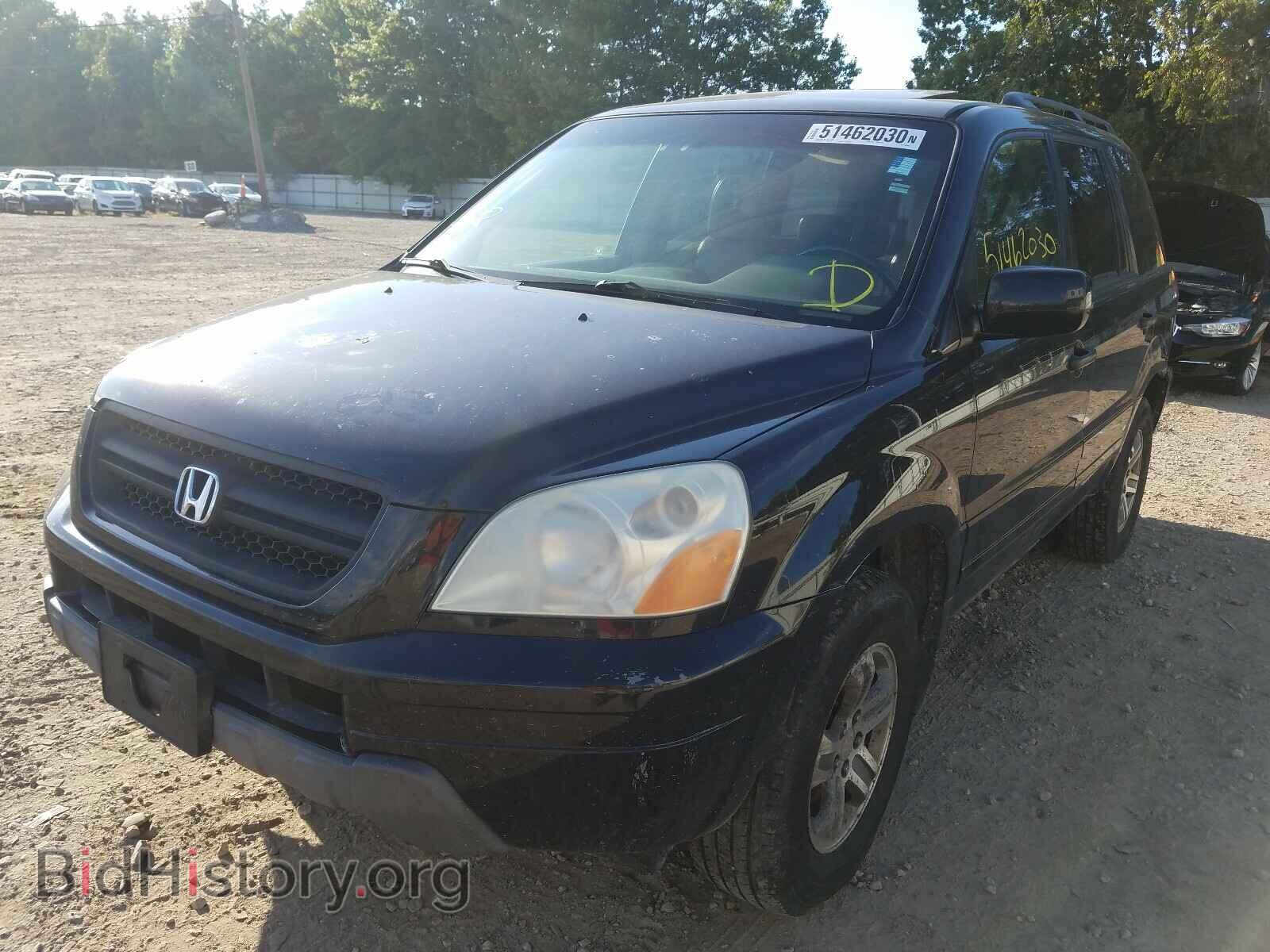 2005 HONDA PILOT - VIN: 2HKYF18565H505686 - Фото 2
