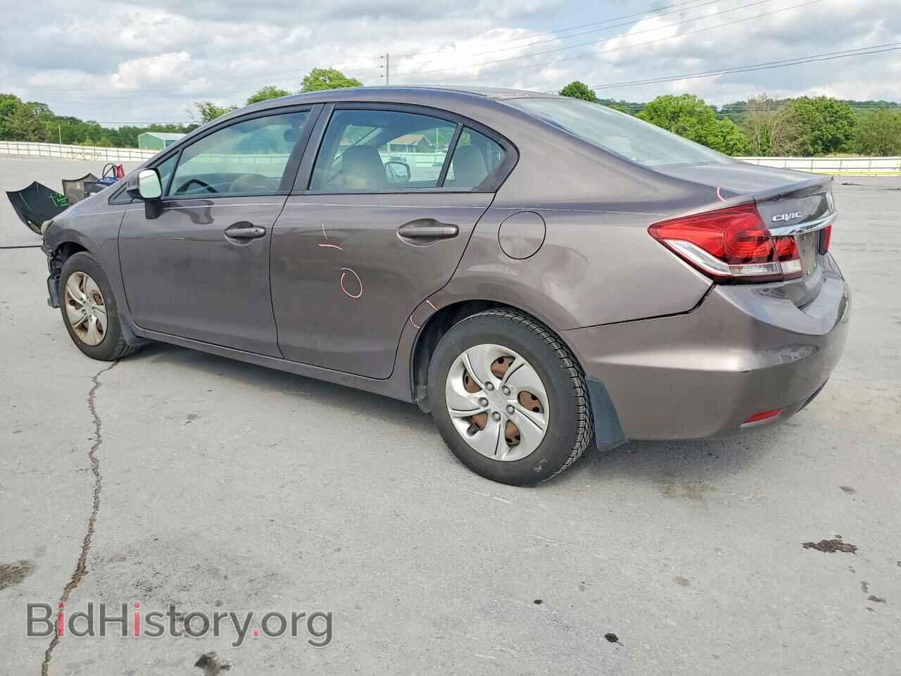 2013 HONDA CIVIC - VIN: 19XFB2F57DE095589 - Фото 2