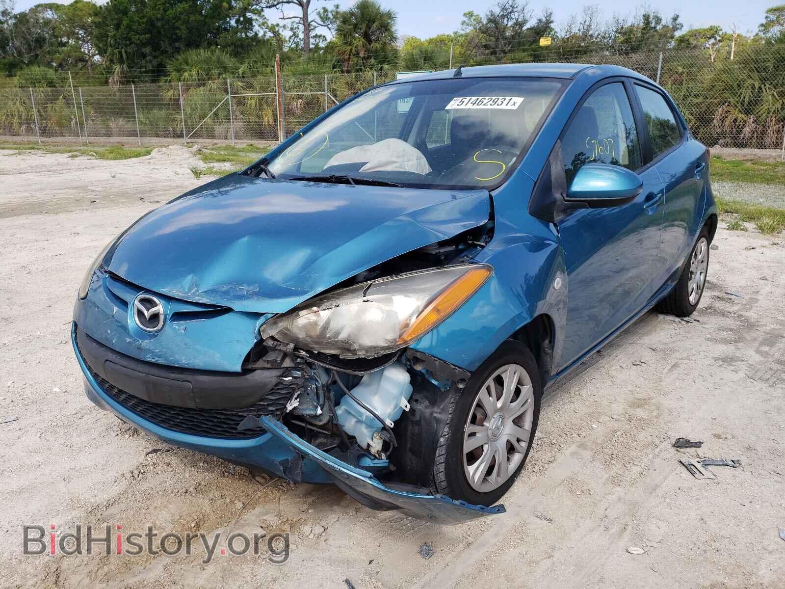 2011 MAZDA 2 - VIN: JM1DE1HZ5B0110038 - Фото 2