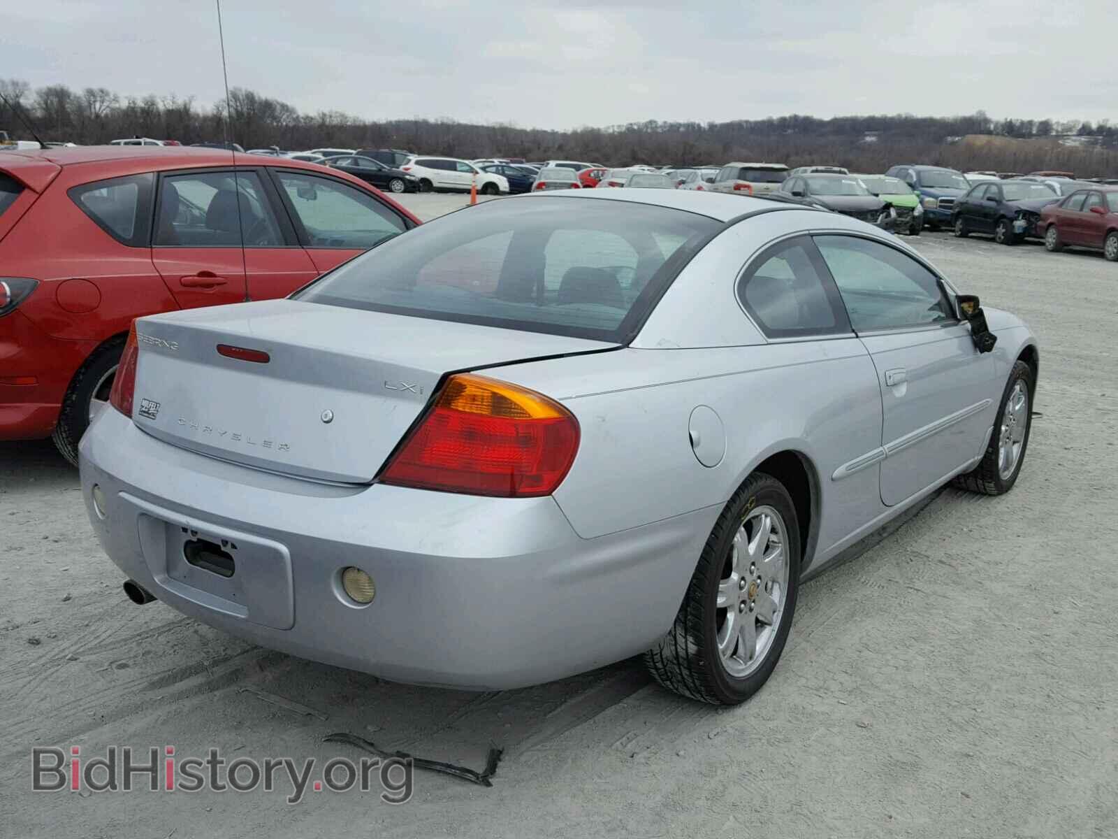 2002 CHRYSLER SEBRING - VIN: 4C3AG52H72E056753 - Фото 4
