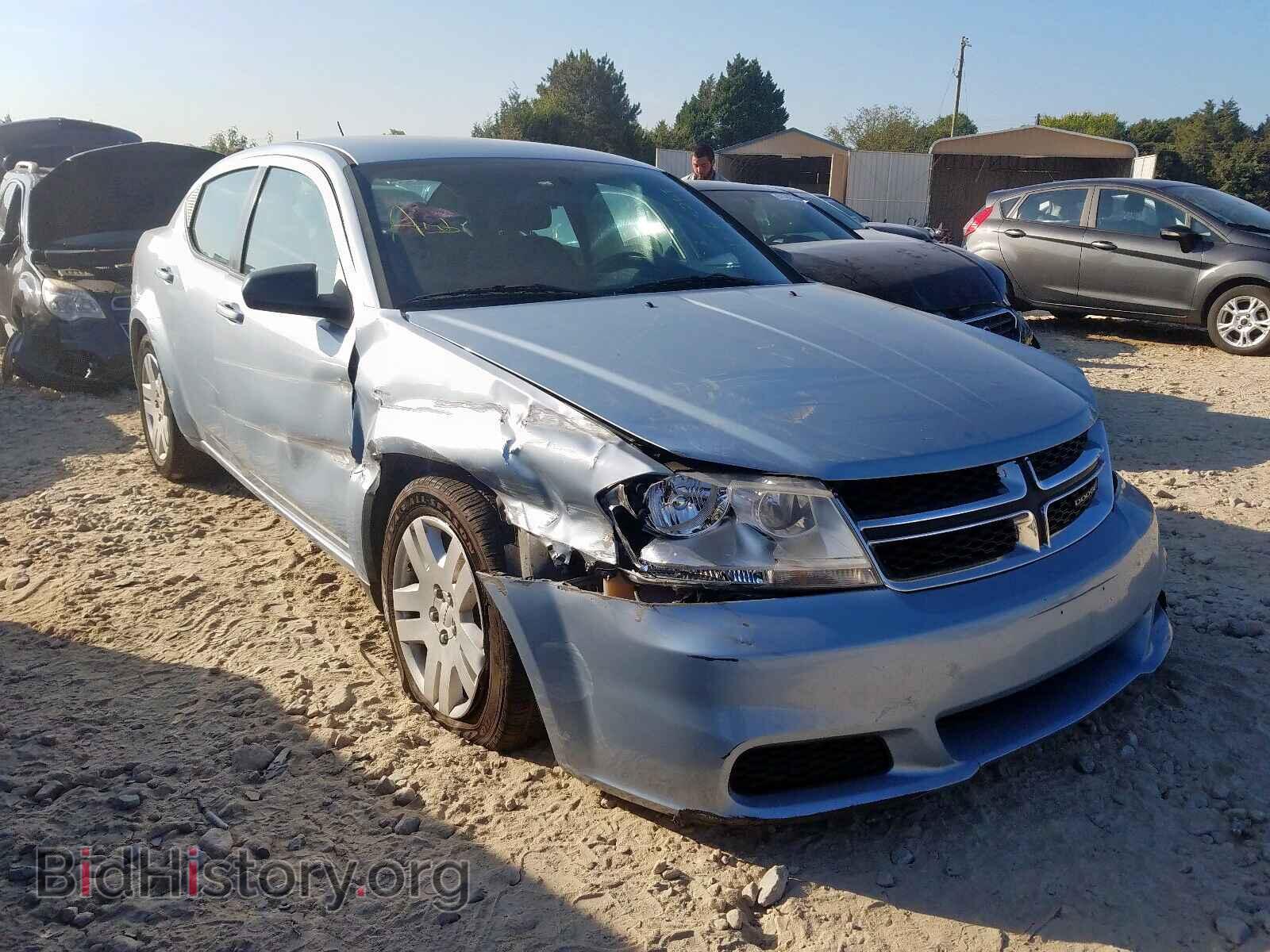 Photo 1C3CDZAB2DN753077 - DODGE AVENGER 2013