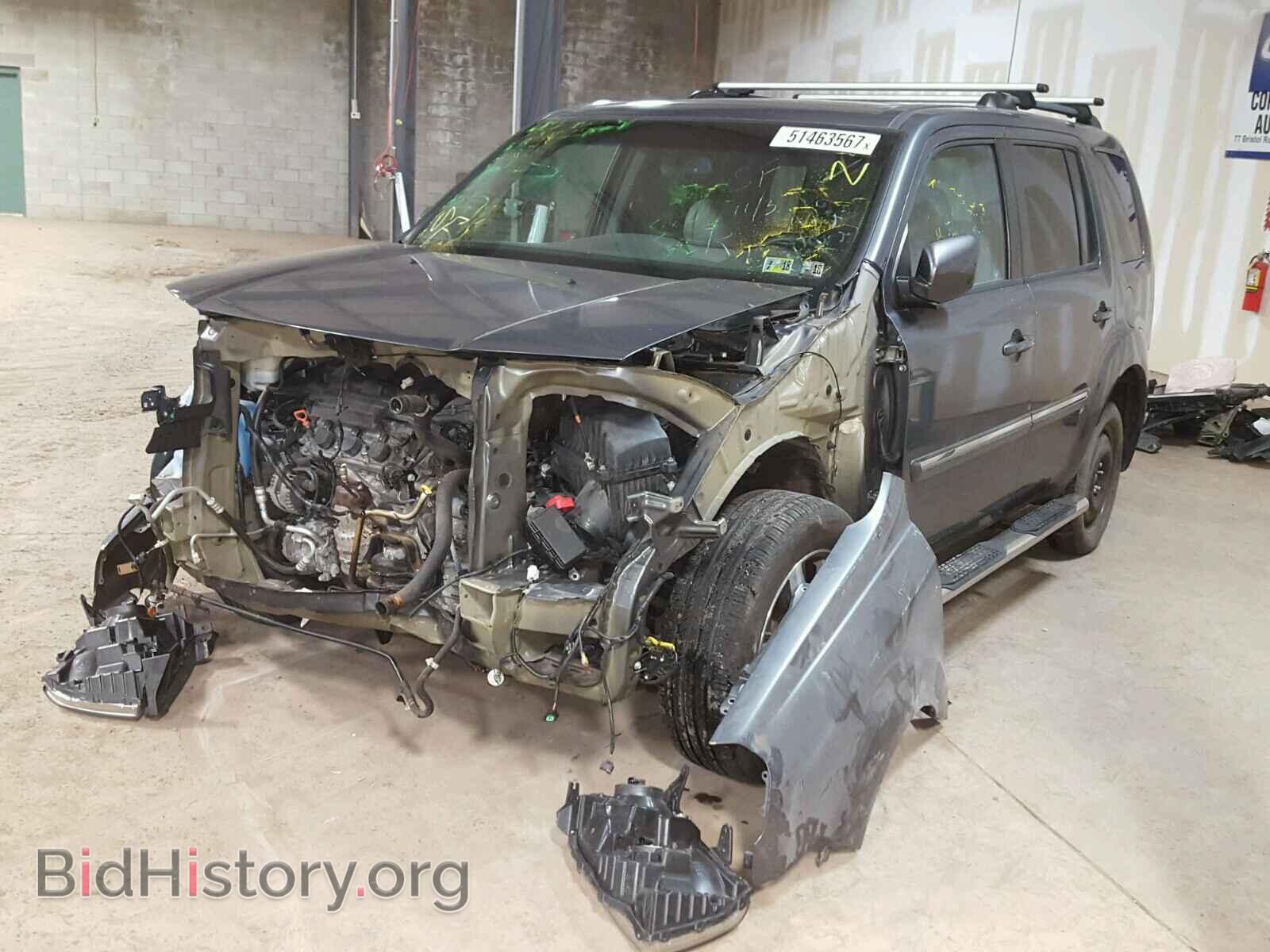 2012 HONDA PILOT - VIN: 5FNYF4H93CB045287 - Фото 2