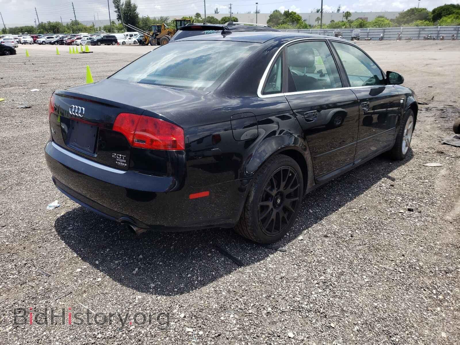 2008 AUDI A4 - VIN: WAUDF78E68A037100 - Фото 4