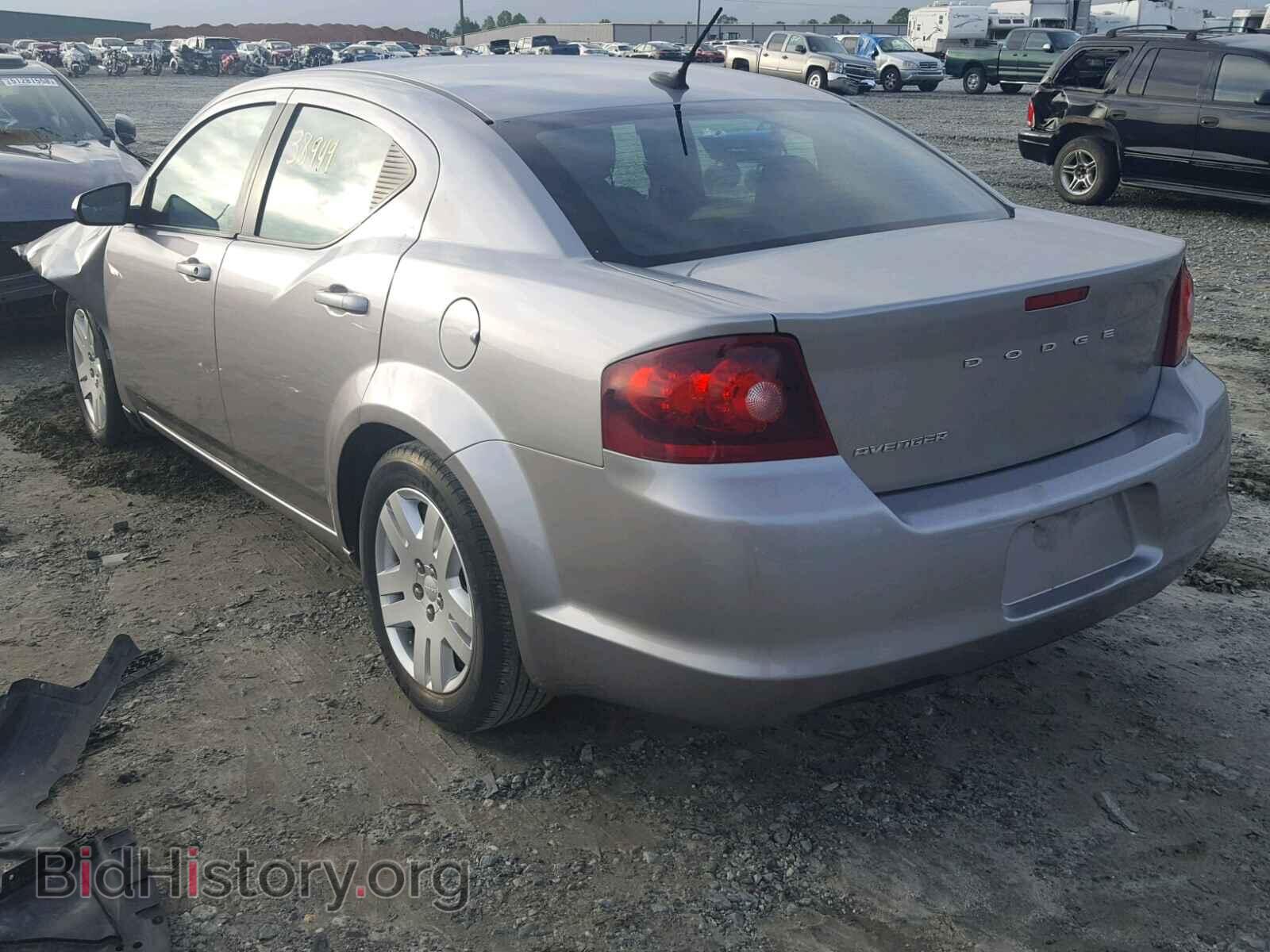 2014 DODGE AVENGER - VIN: 1C3CDZAB0EN116271 - Фото 3