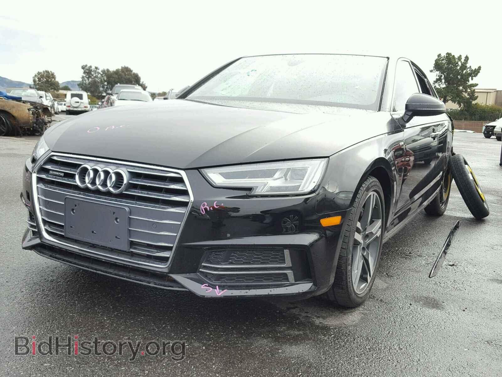 2017 AUDI A4 - VIN: WAUENAF47HN023911 - Фото 2