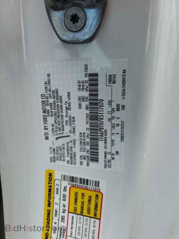 2024 FORD ALL Models - VIN: 1FA6P8TH7R5117070 - Photo 13