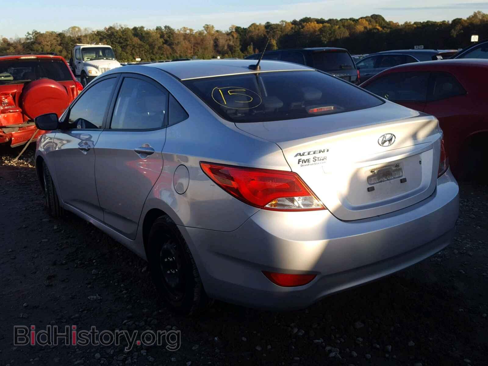 2015 HYUNDAI ACCENT - VIN: KMHCT4AE0FU873041 - Фото 3