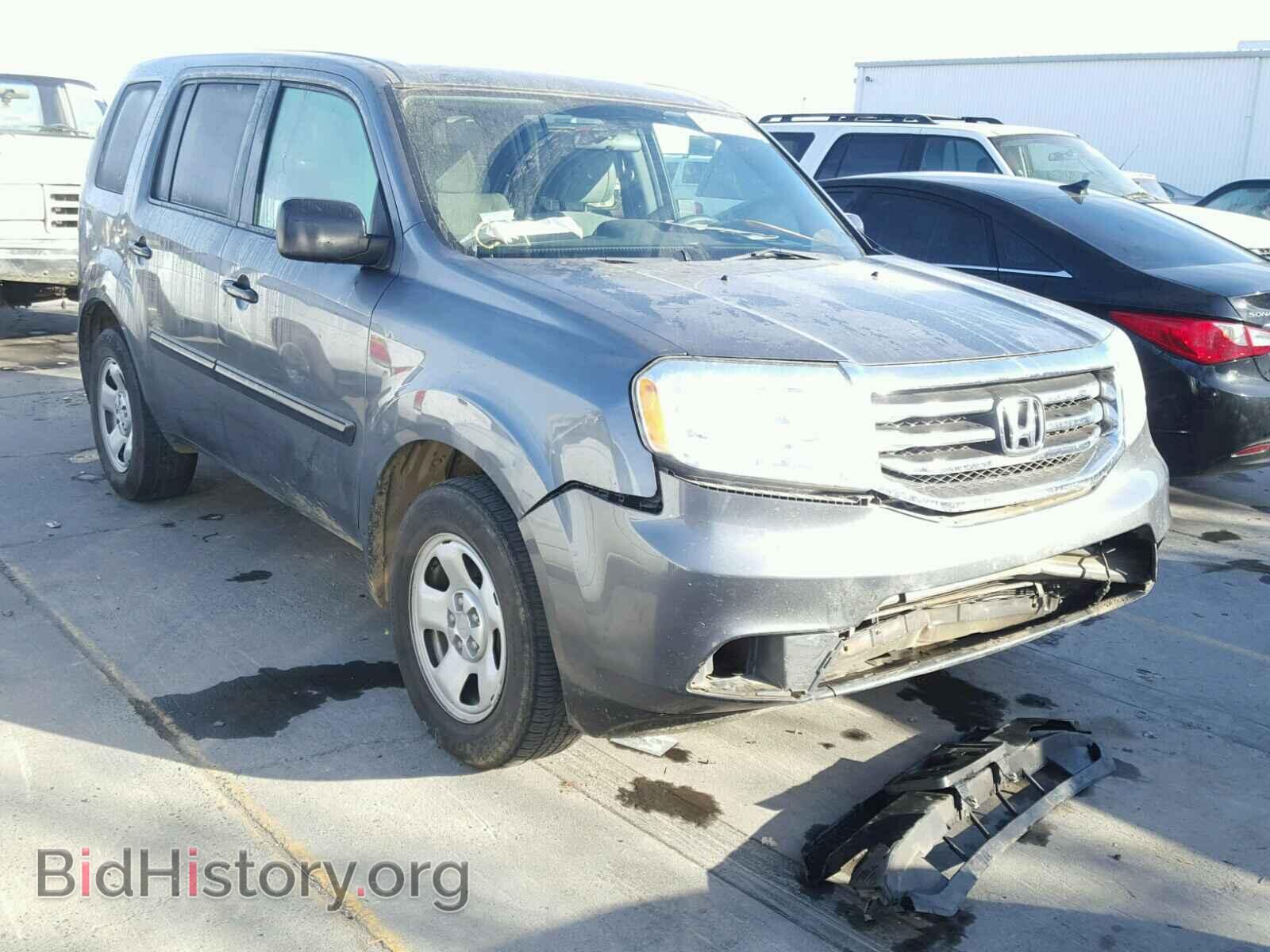 Фотография 5FNYF4H29DB025548 - HONDA PILOT 2013