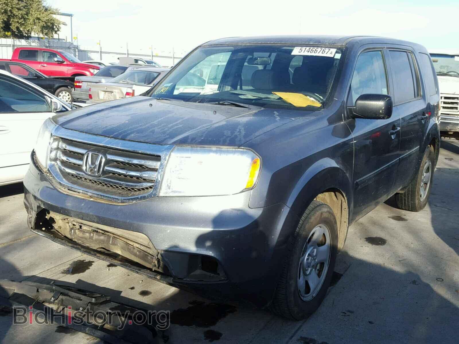 2013 HONDA PILOT - VIN: 5FNYF4H29DB025548 - Фото 2