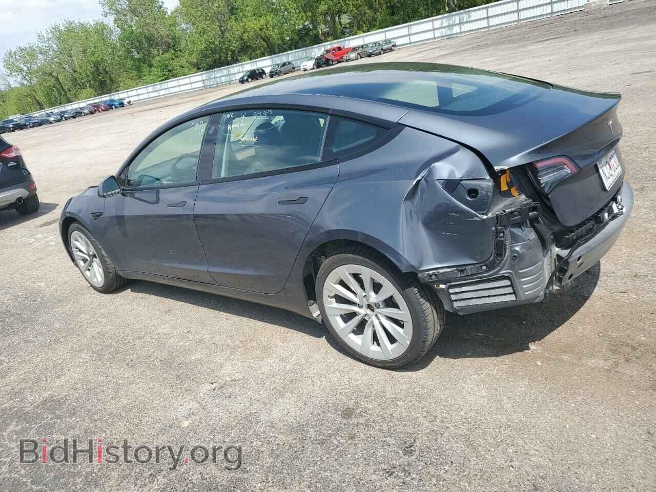 2022 TESLA MODEL 3 - VIN: 5YJ3E1EB9NF186564 - Фото 2