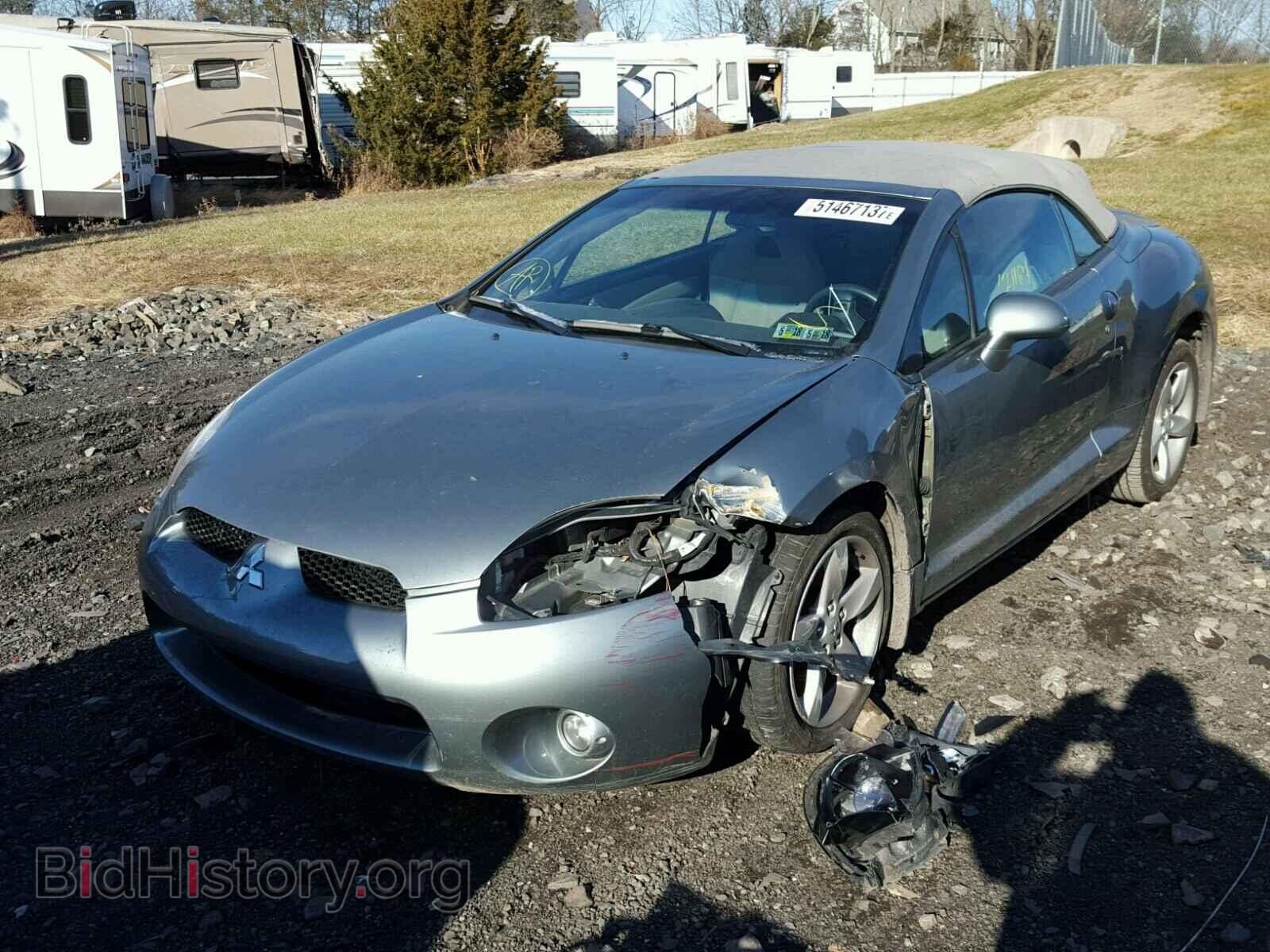 2007 MITSUBISHI ECLIPSE - VIN: 4A3AL25F57E006469 - Photo 2