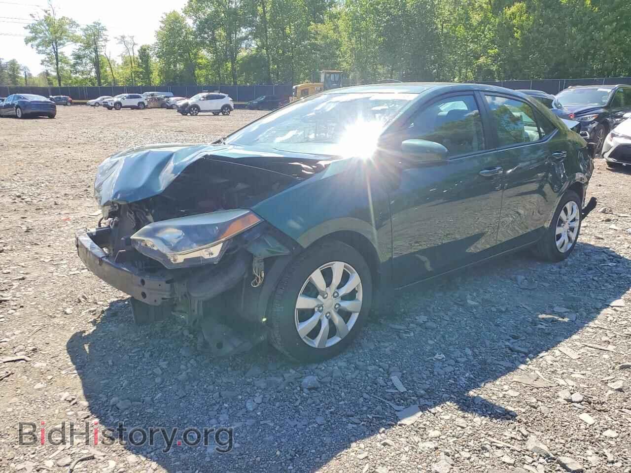 Photo 2T1BURHE2FC375405 - TOYOTA COROLLA 2015