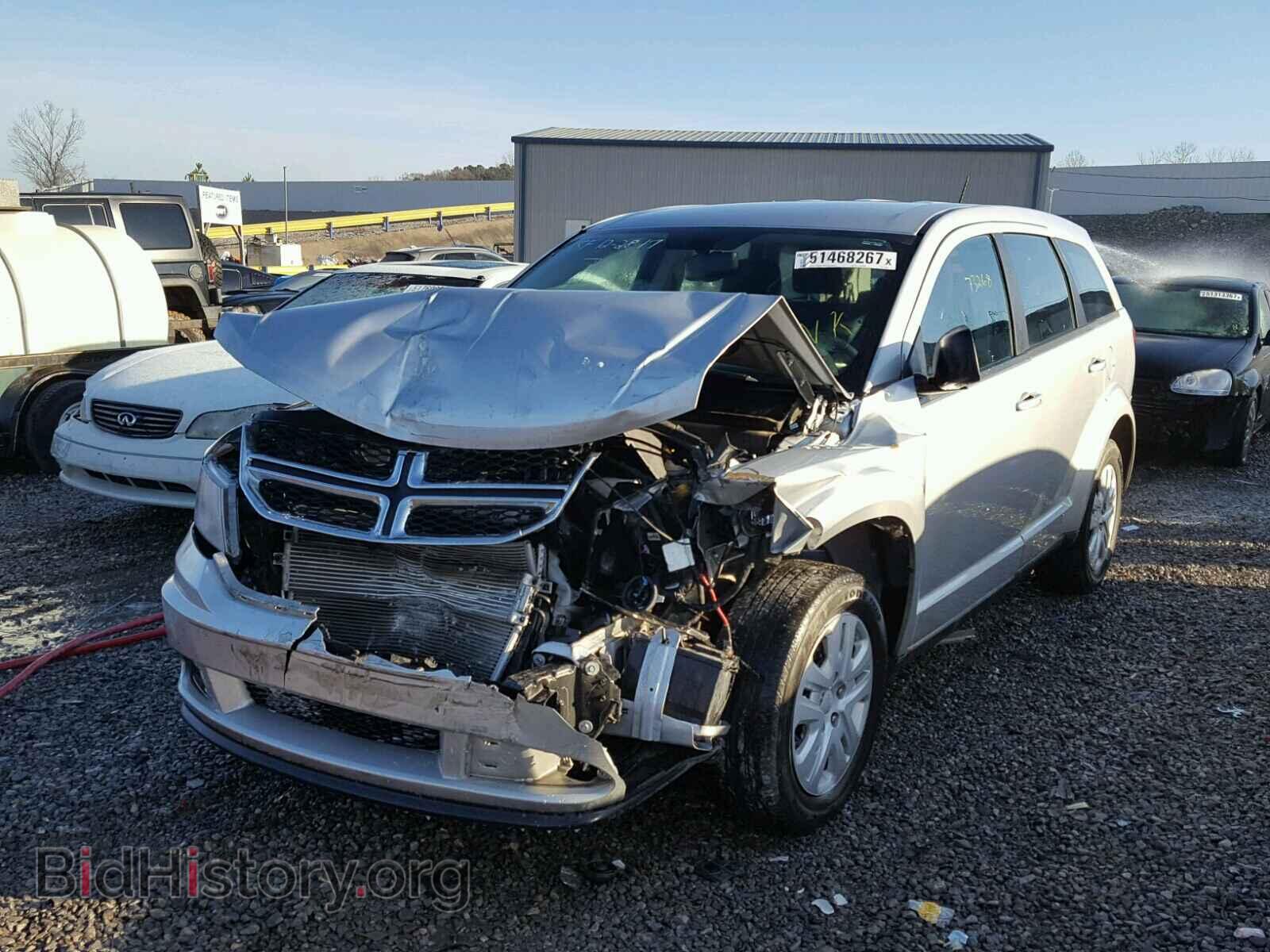 2014 DODGE JOURNEY - VIN: 3C4PDCAB5ET149602 - Фото 2