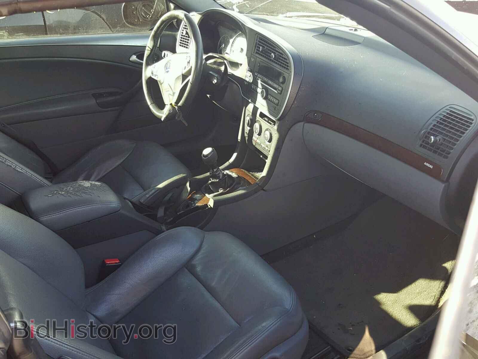 2007 SAAB 9 3 - VIN: YS3FD76Y876001370 - Фото 5