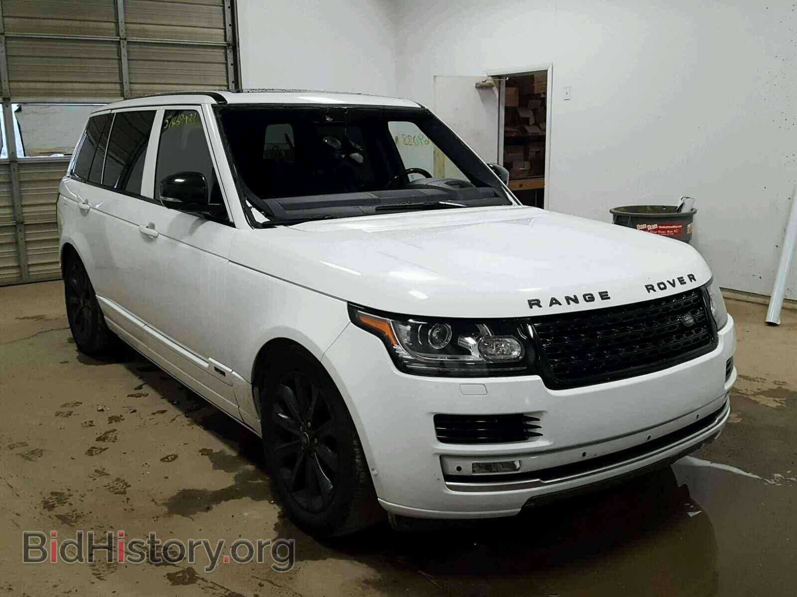 Photo SALGS3EF4GA257294 - LAND ROVER RANGE ROVE 2016