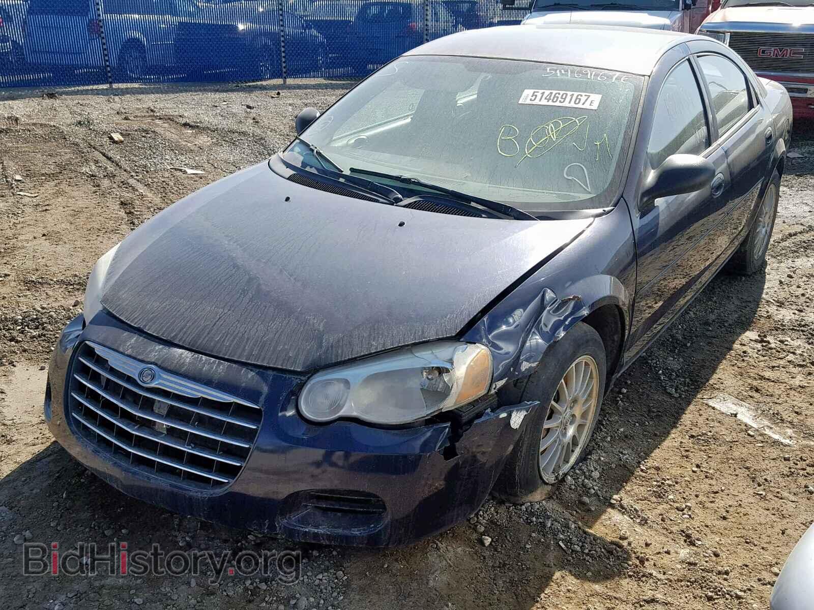 2004 CHRYSLER SEBRING - VIN: 1C3EL56R94N372319 - Фото 2