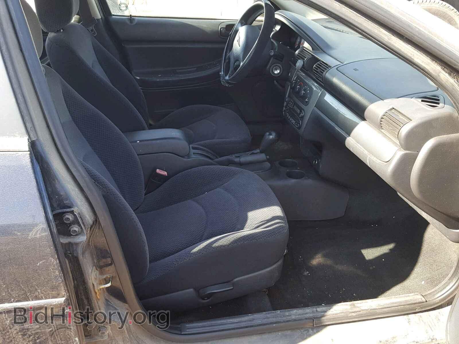 2004 CHRYSLER SEBRING - VIN: 1C3EL56R94N372319 - Фото 5