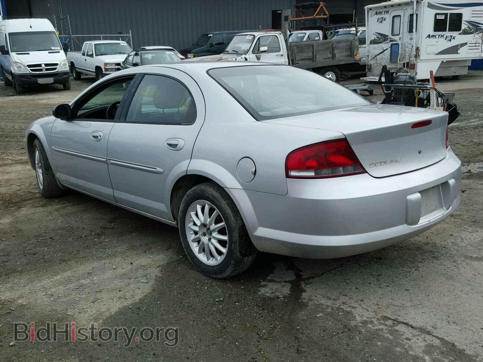 2001 CHRYSLER SEBRING - VIN: 1C3EL46U31N555211 - Фото 3