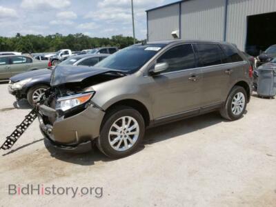 2014 Ford EDGE EDGE LIMIT, бежевый — VIN 2FMDK3KC6EBA30285, Copart