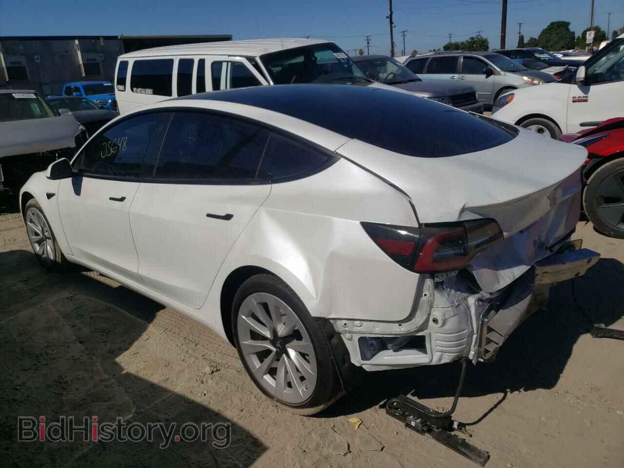 2022 TESLA MODEL 3 - VIN: 5YJ3E1EA5NF145341 - Фото 3