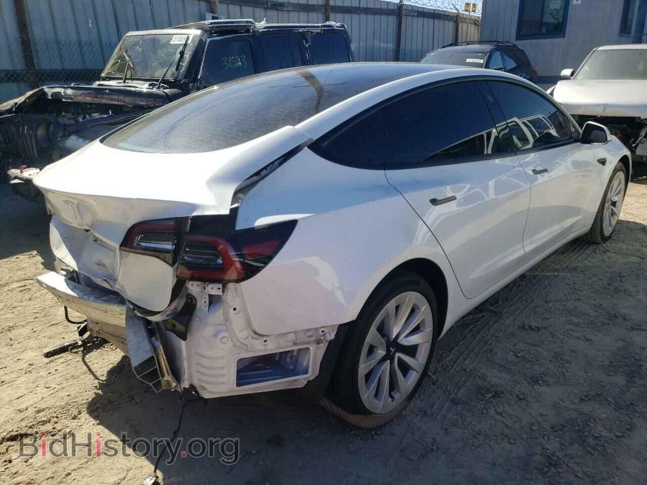 2022 TESLA MODEL 3 - VIN: 5YJ3E1EA5NF145341 - Фото 4