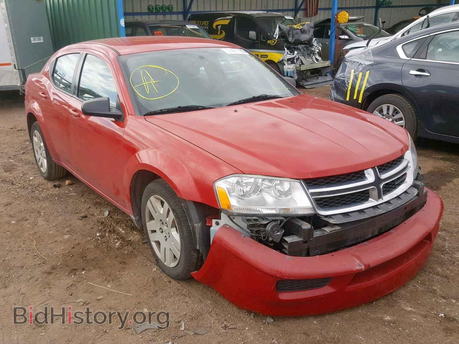 Photo 1C3CDZAB5EN148021 - DODGE AVENGER 2014