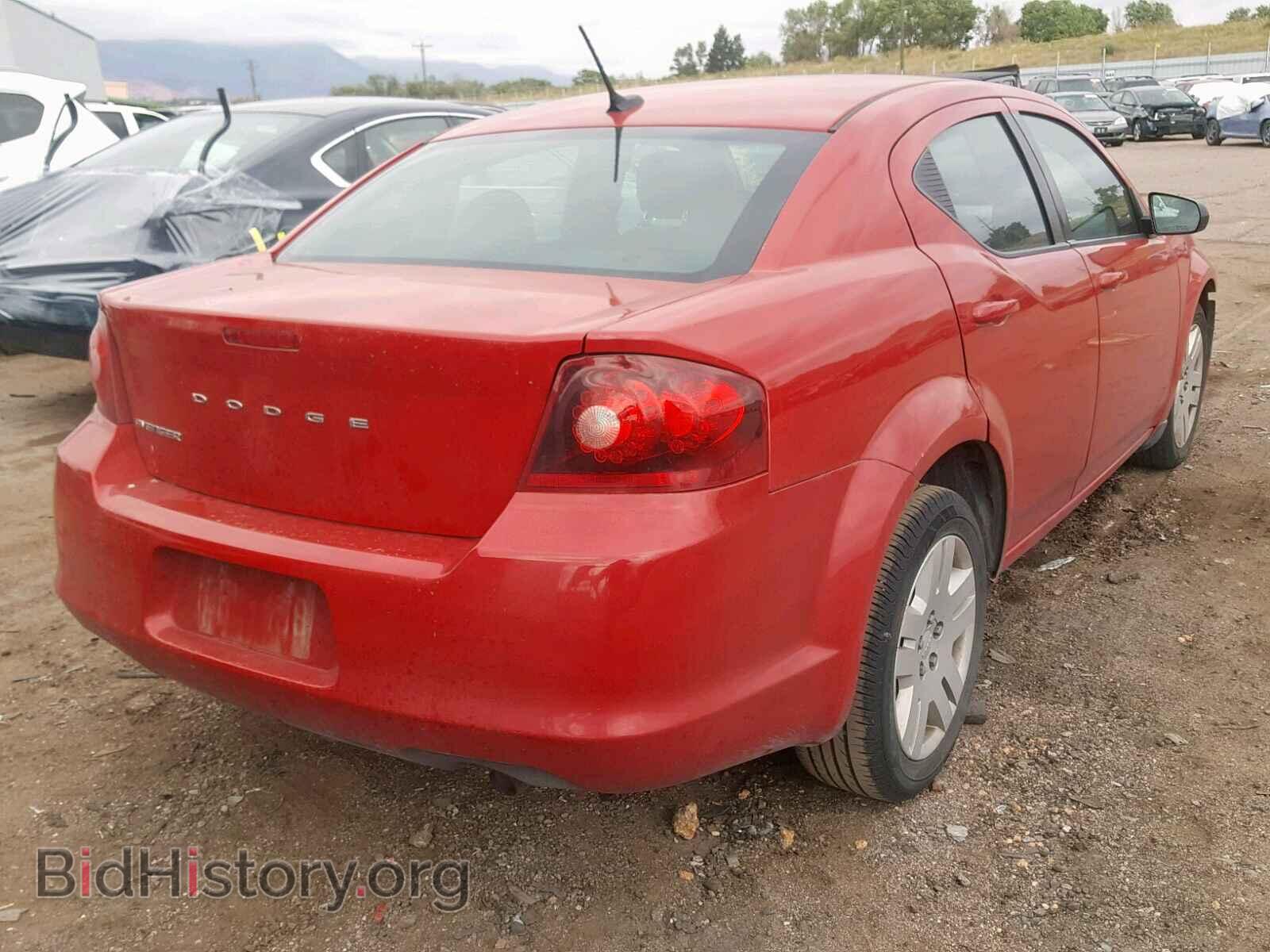 2014 DODGE AVENGER - VIN: 1C3CDZAB5EN148021 - Фото 4