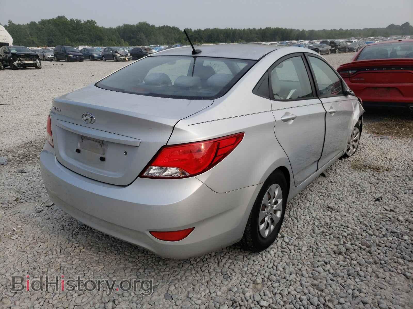 2016 HYUNDAI ACCENT - VIN: KMHCT4AE2GU016401 - Фото 4