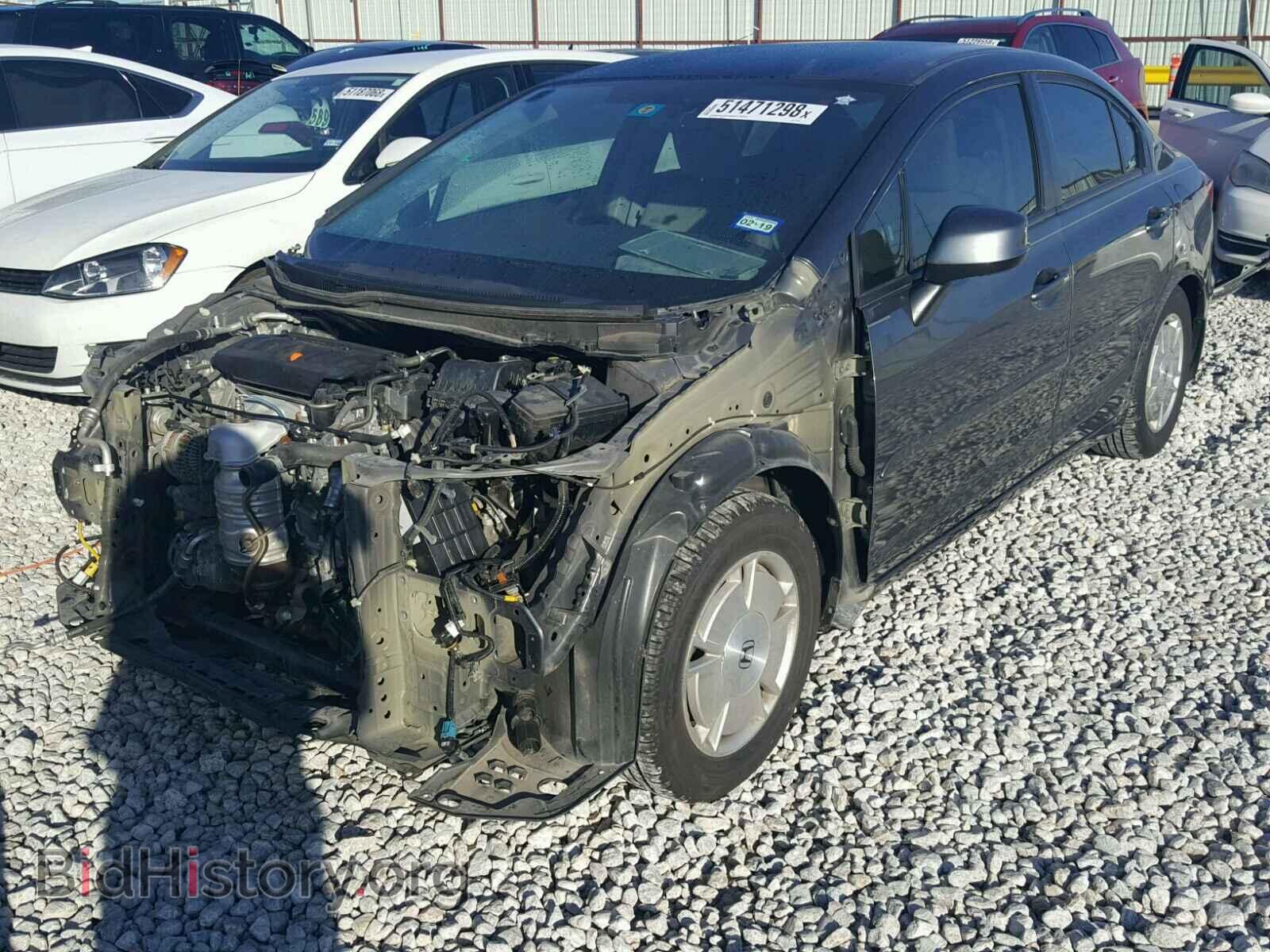 2012 HONDA CIVIC - VIN: 2HGFB2F62CH525199 - Фото 2