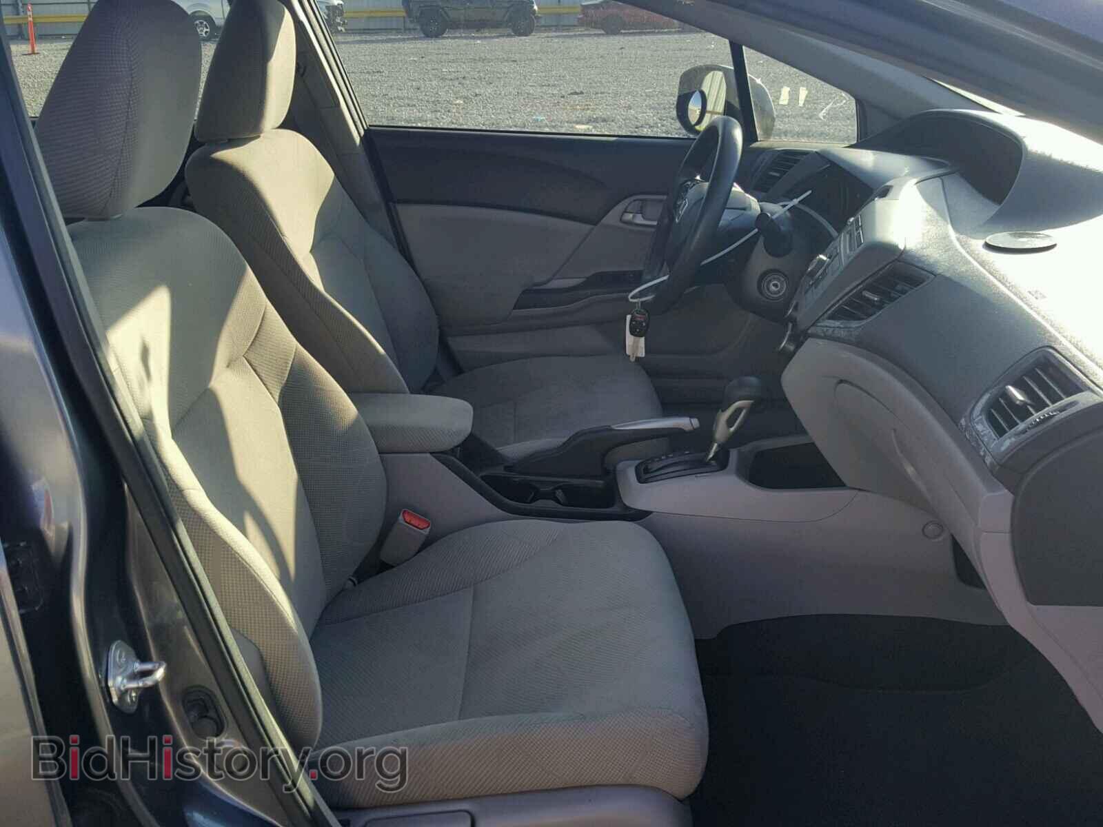 2012 HONDA CIVIC - VIN: 2HGFB2F62CH525199 - Фото 5